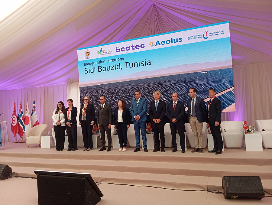 سيدي بوزيد.. تدشين محطة توليد الكهرباء من الطاقة الشمسية الفولطاضوئية بالمزونة