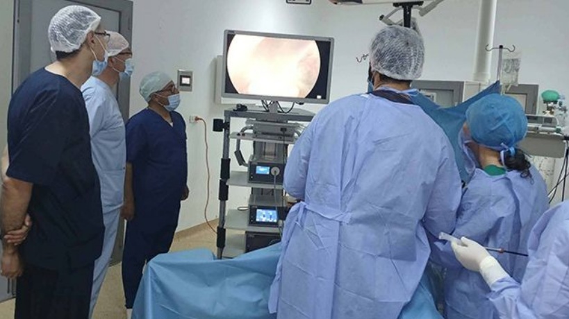  دخول أول منظار جراحي للجهاز الهضمي حيز الاستغلال بالمستشفى المحلي بقرمبالية