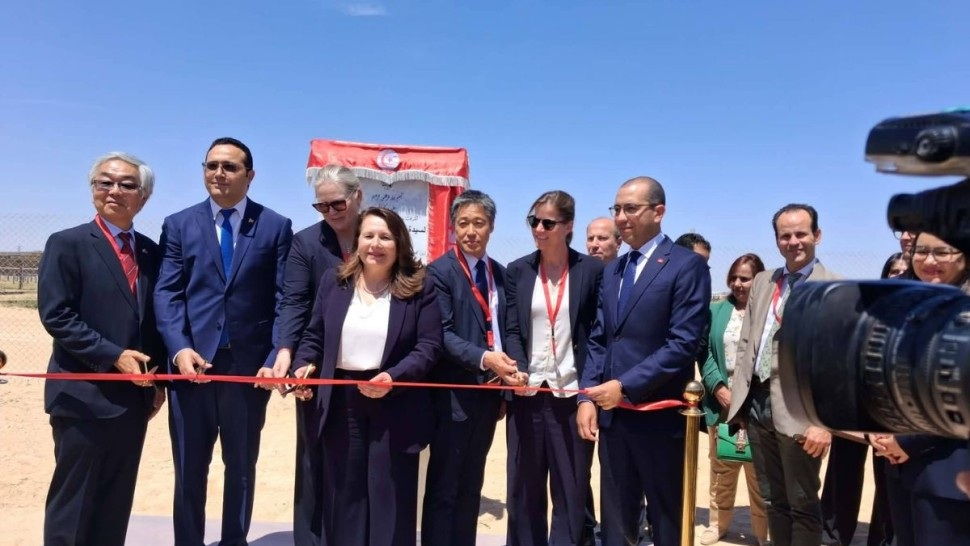 تدشين محطة إنتاج الكهرباء من الطاقة الشمسية الفولطاضوئية بتوزر