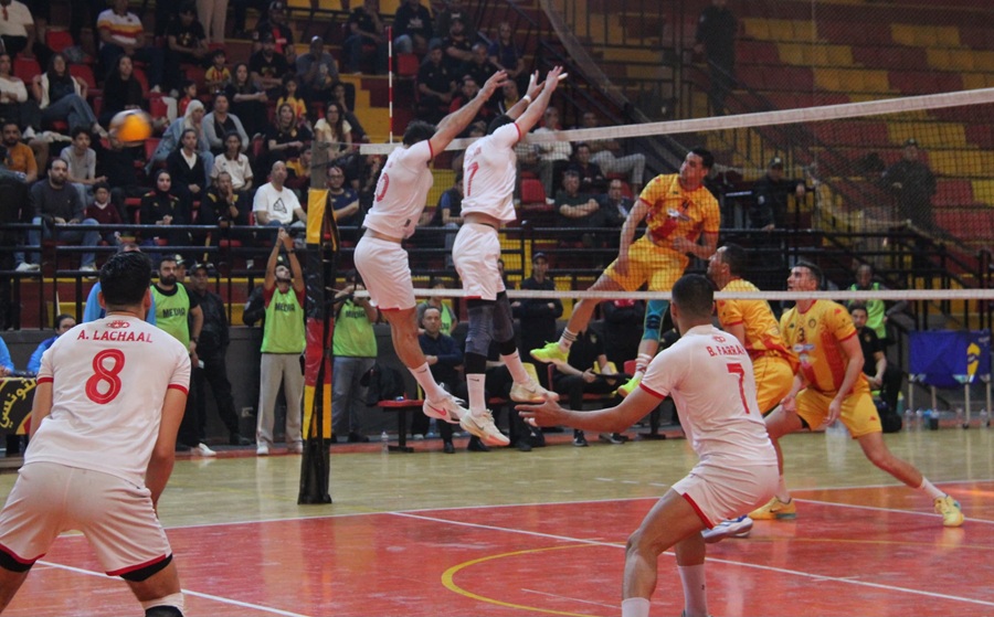 سلسلة مباريات نهائي بطولة الكرة الطائرة: الترجي يجدّد فوزه على النجم 