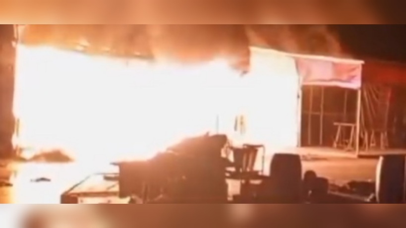 وادي الليل/منوبة ..حريق بإحدى المحلات بسوق شباو يثير الجدل