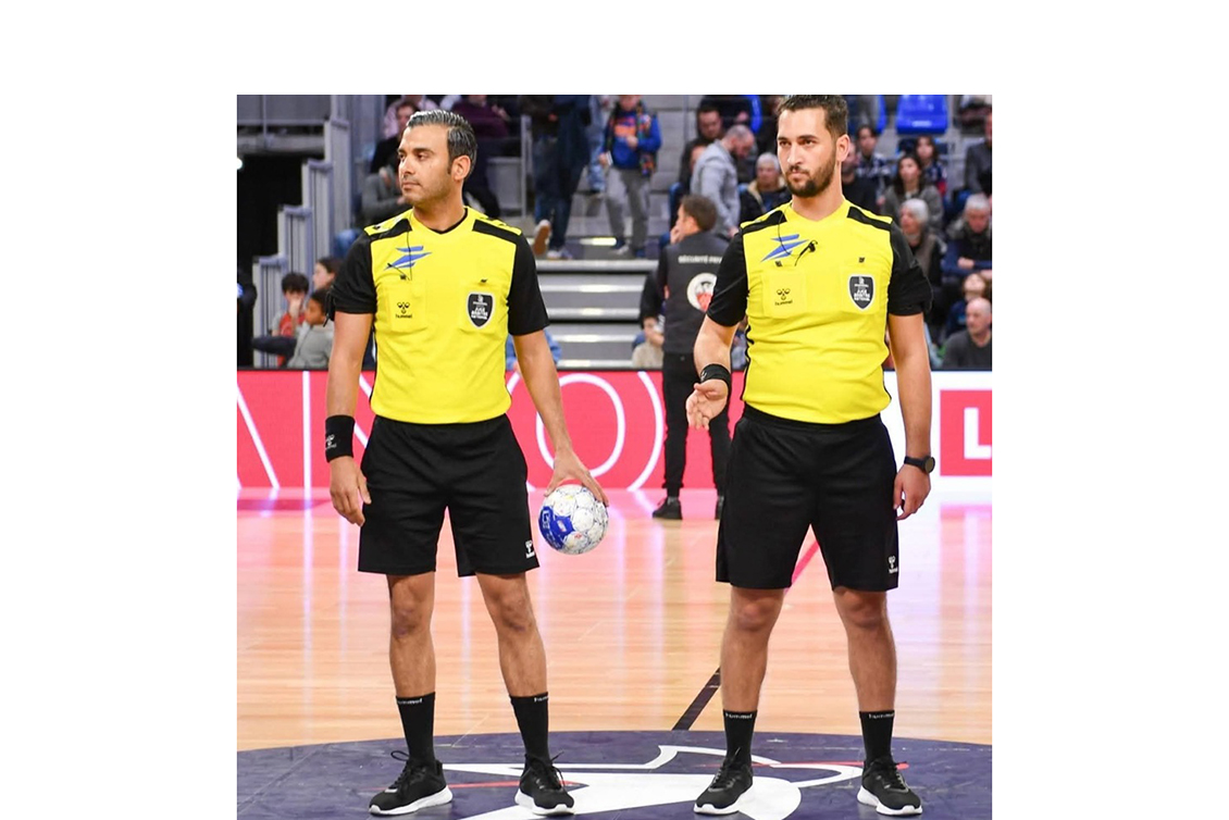 كرة اليد: ثنائي تحكيم تونسي يدير مباراة في الدوري الاسباني 