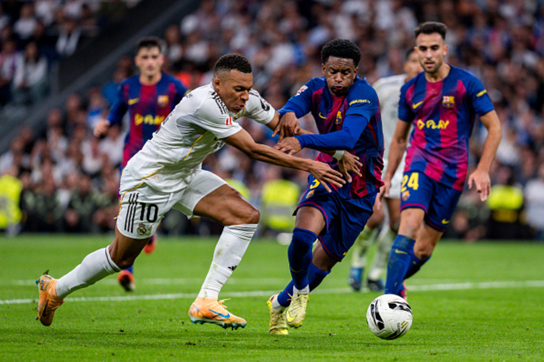 كلاسيكو مثير بين برشلونة وريال مدريد 