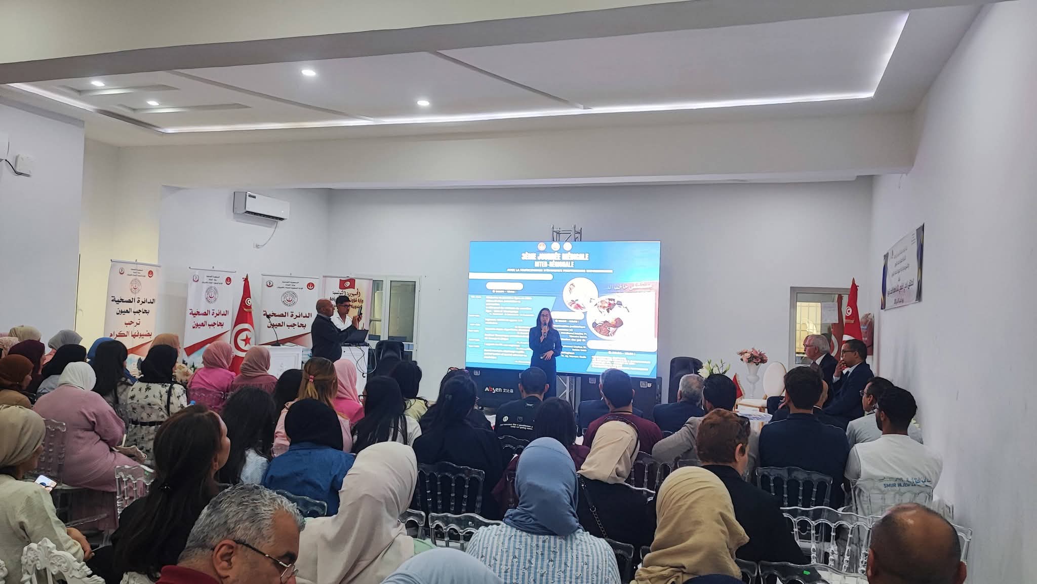 حاجب العيون.. تنظيم قافلة صحية متعددة الاختصاصات