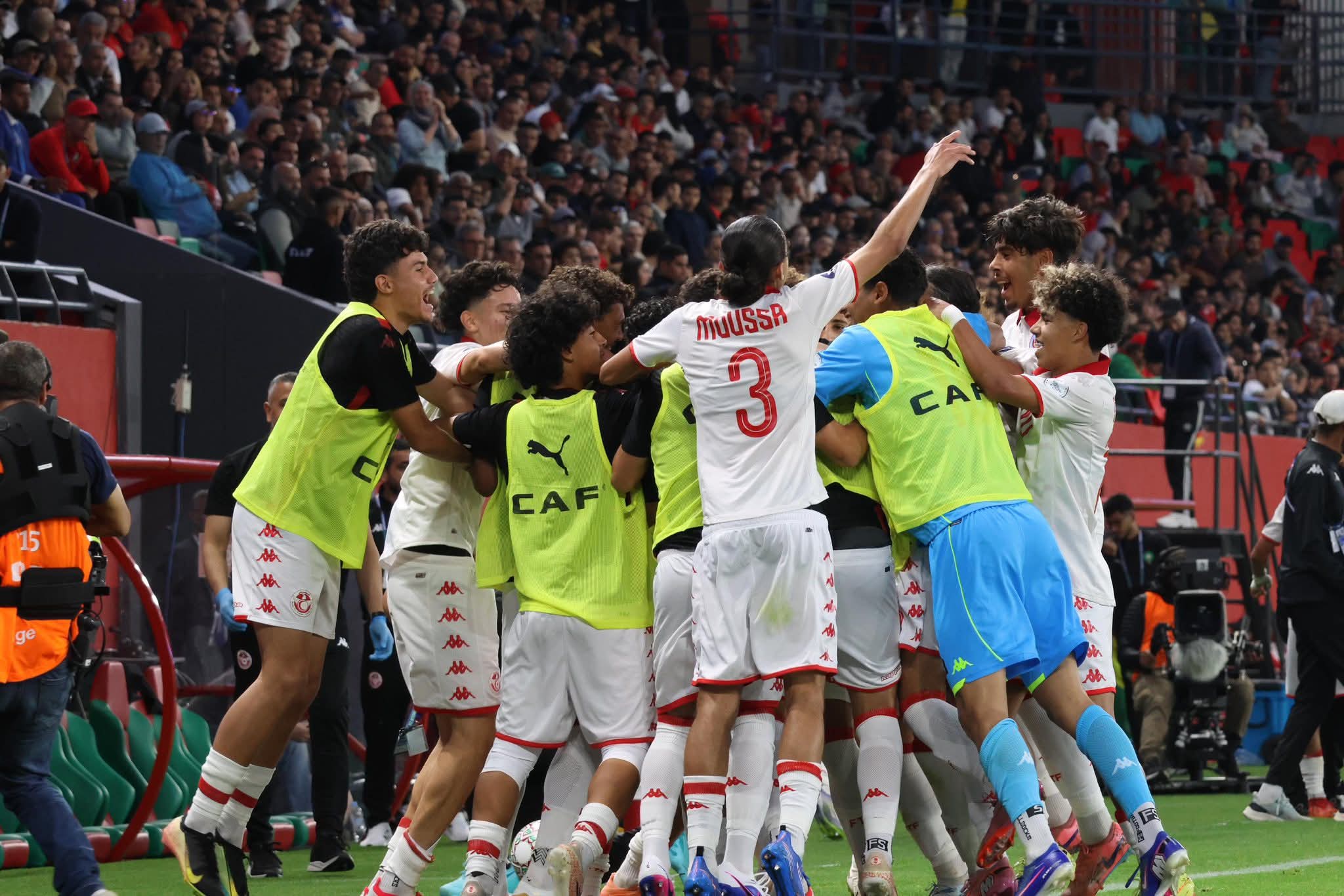 "كان" الأصاغر: المنتخب الوطني يهزم ضد مصر 