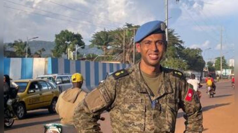 "السلام ليس خيارا بل ضرورة".. رائد تونسي في مهمة أممية لحفظ السلام في افريقيا الوسطى يروي تجربته الانسانية