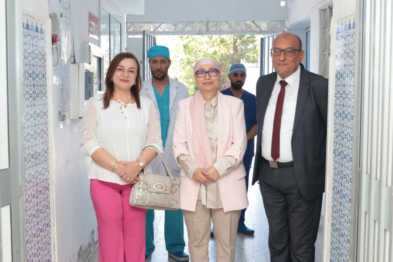 احتفاء بعيد الأمّهات.. وزيرة الأسرة تزور مركز التوليد وطبّ الرضيع بتونس 