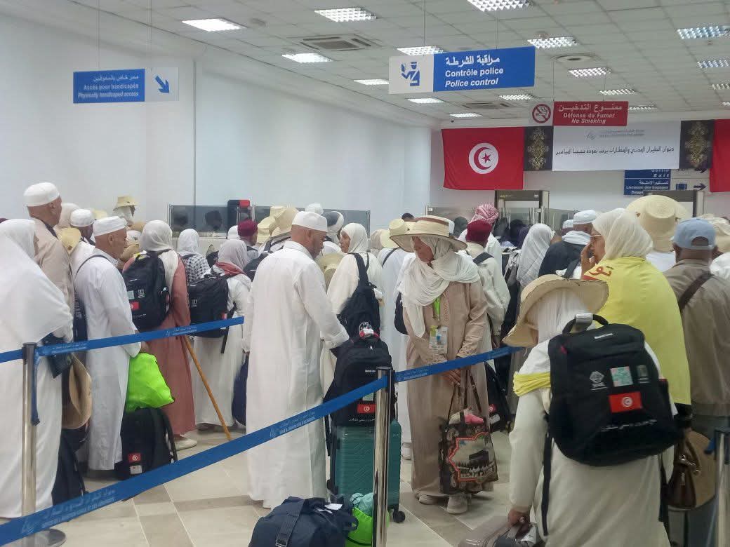 صفاقس..مطار طينة يستقبل اليوم أول طائرة للحجيج من البقاع المقدسة 
