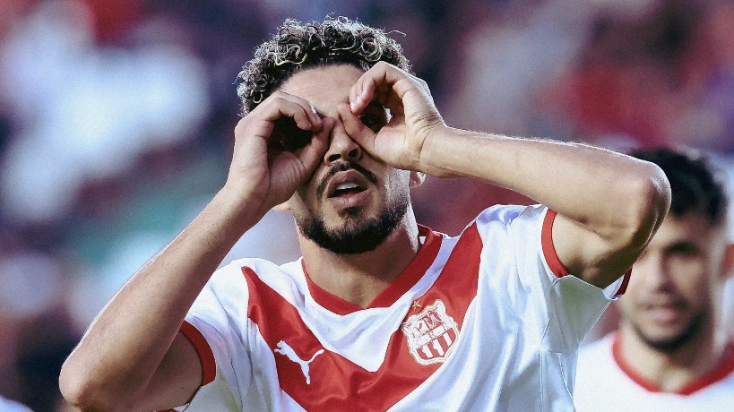  محمد علي بن حمودة يواصل التهديف في الدوري الجزائري 