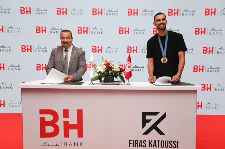 " BH بنك" يُبرم شراكة استراتيجية مع البطل الأولمبي فراس القطوسي