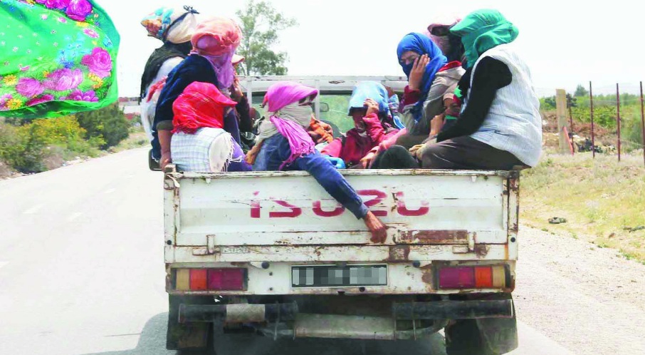 سيدي بوزيد.. حالتا وفاة وإصابات خطيرة لعاملات فلاحيات بحادث مرور 