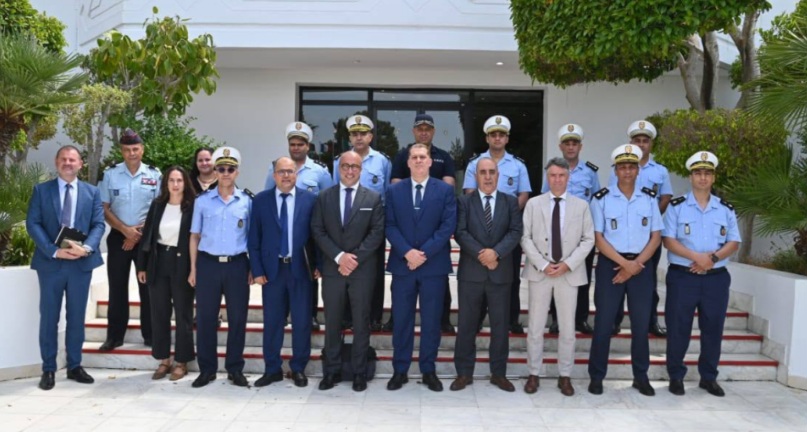 الجلسة الخامسة للجنة القيادة التونسية الفرنسية تُقَيِّم تقدم مشروع تدعيم إمكانيات الحماية المدنية في تونس