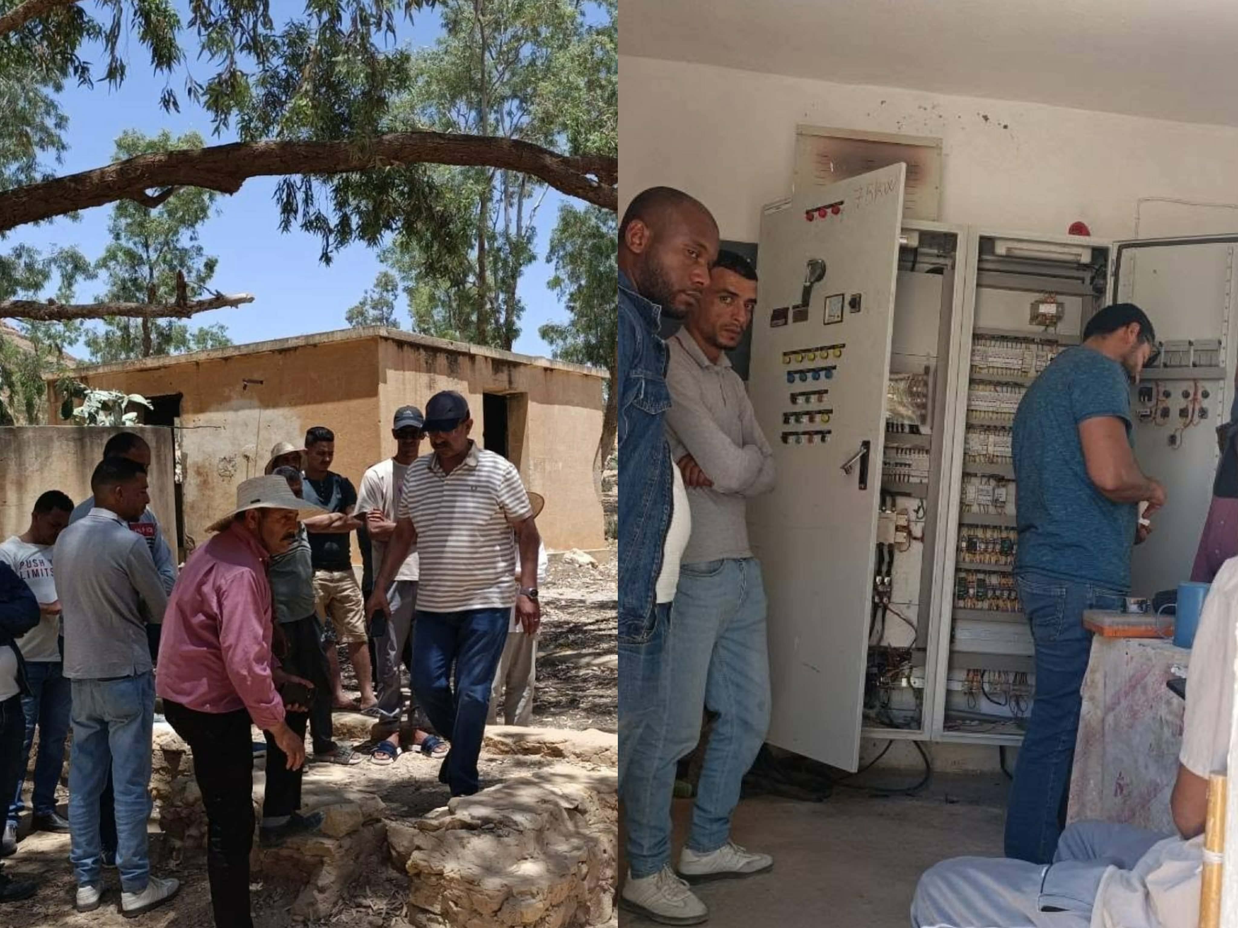 قفصة/سيدي عيش.. عطب على مستوى البئر المركزية والوالي يتدخل