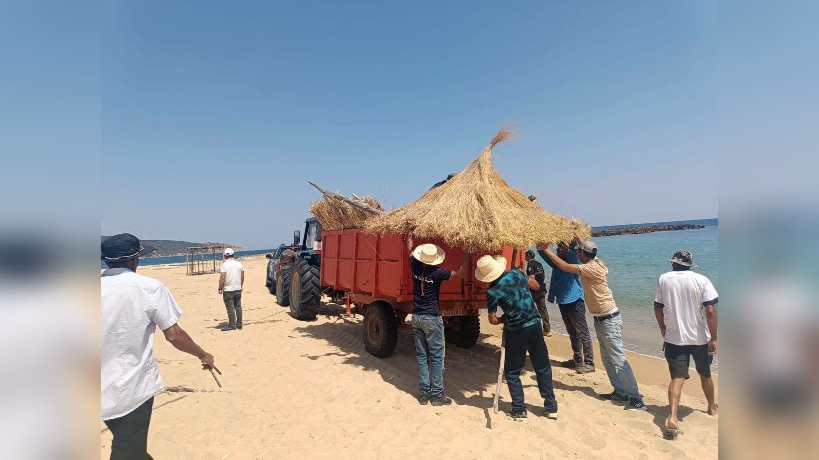 سجنان.. حملة على مظاهر استغلال الملك العمومي البحري