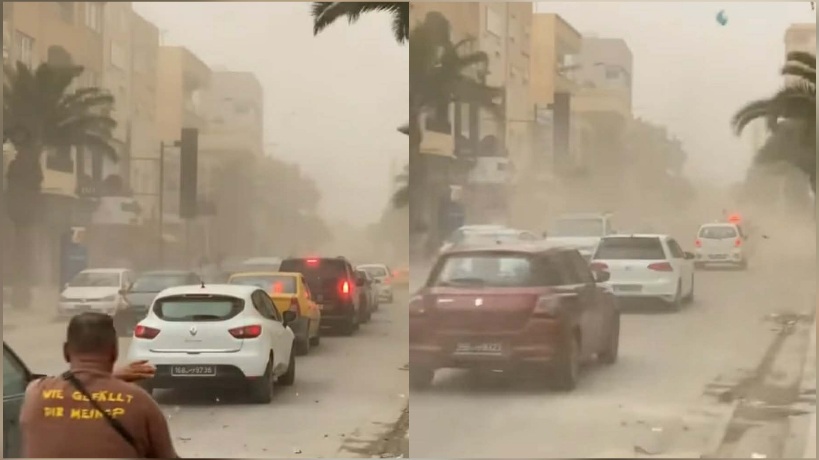 نابل.. هبوب رياح شهيلي قوية 