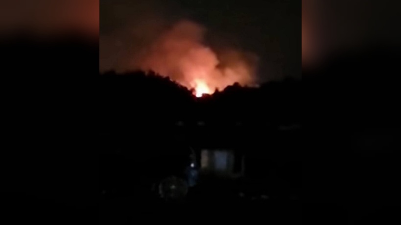 قرمبالية.. اندلاع حريق بالطريق الحزامية 