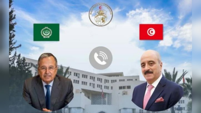 وزير الخارجية يتلقى اتصالا هاتفيا من الأمين العام الجديد لجامعة الدول العربية