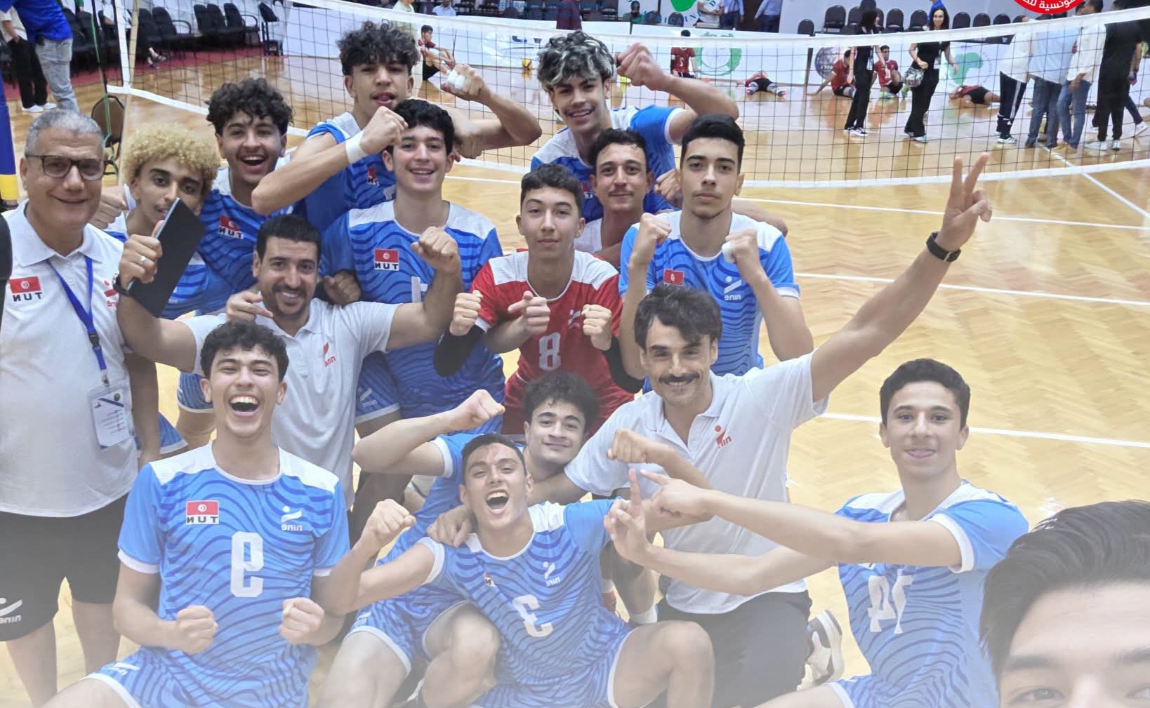 بطولة افريقيا للكرة الطائرة : المنتخب التونسي يتأهل إلى النهائي 