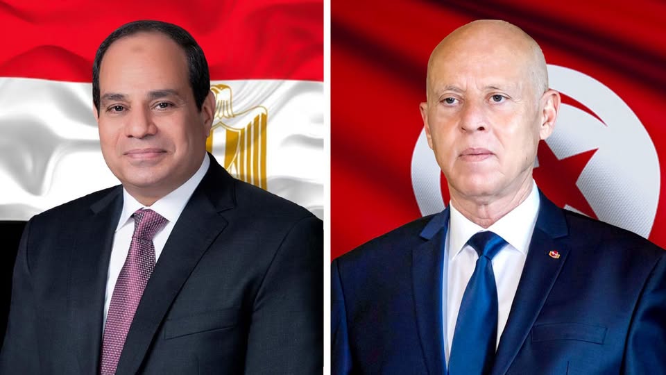 في مكالمة هاتفية بين رئيس الجمهورية ونظيره المصري.. تأكيد على مزيد تطوير العلاقات بين البلدين في كافة المجالات