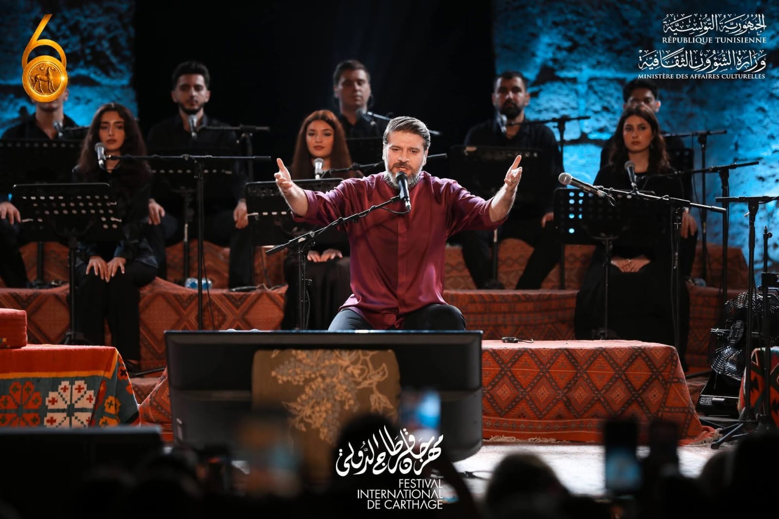 لأول مرة على ركح مسرح قرطاج الأثري سامي يوسف في سهرة التجليات الروحية والموسيقى الراقية
