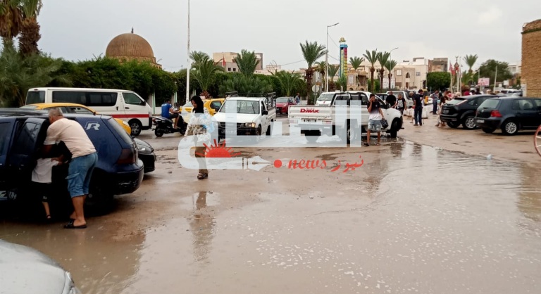بعد أيام من الجفاف.. القيروان تغتسل بالغيث النافع