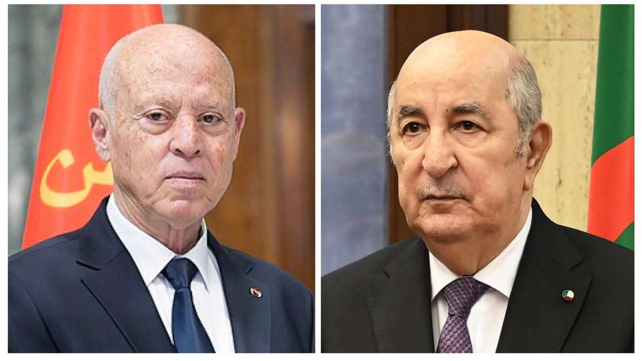 مكالمة هاتفية بين رئيس الجمهورية والرئيس الجزائري 