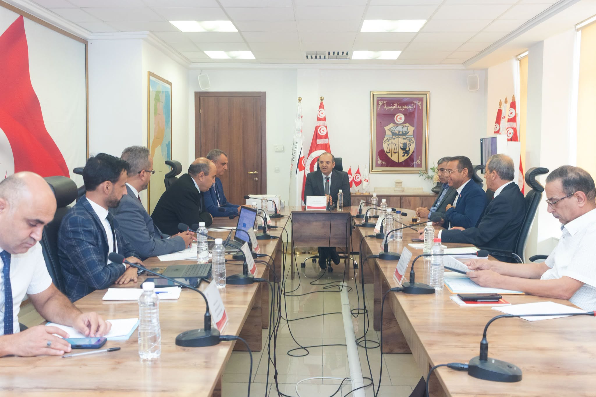 مجلس هيئة الانتخابات يصادق على نتائج قرعة تناوب المجالس المحلية والجهوية