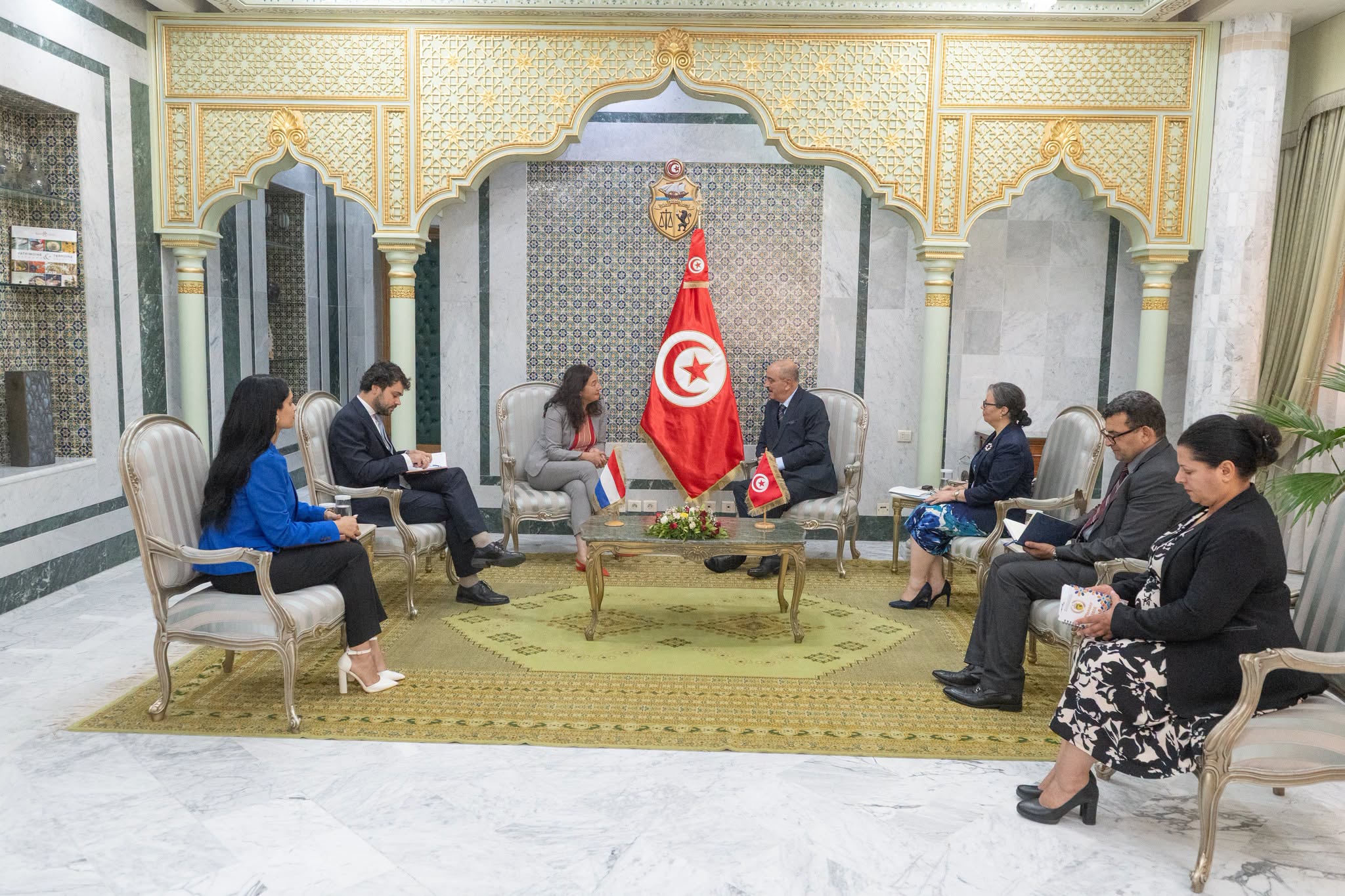 وزير الخارجية يتسلّم أوراق اعتماد السفيرة الجديدة لهولندا بتونس