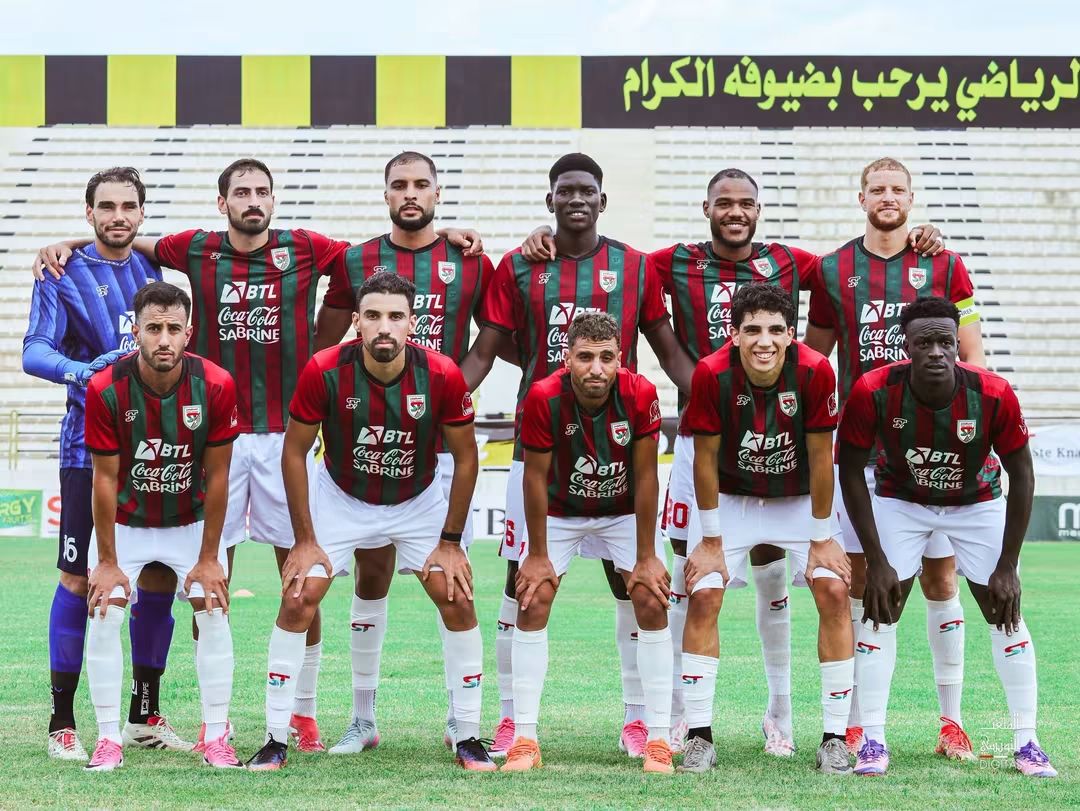 الرابطة الاولى: التشكيلة الأساسية للملعب التونسي في الدربي 
