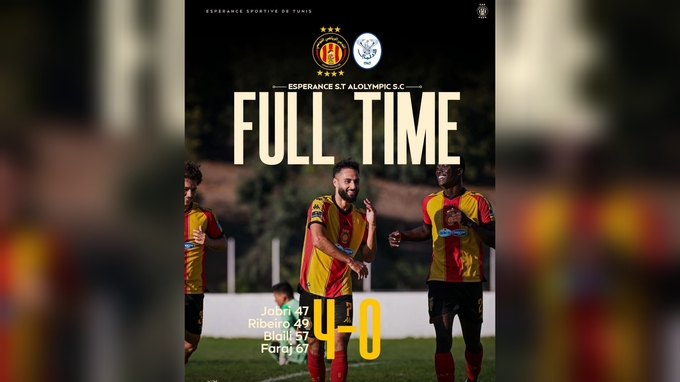 الترجي الرياضي يفوز على الأولمبي الليبي 