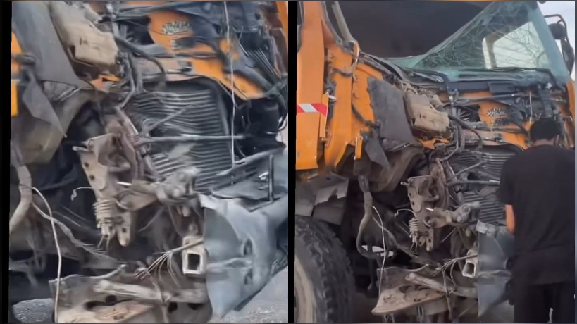 بنزرت.. إصابة 4 أشخاص إثر اصطدام شاحنة بحافلة نقل عملة