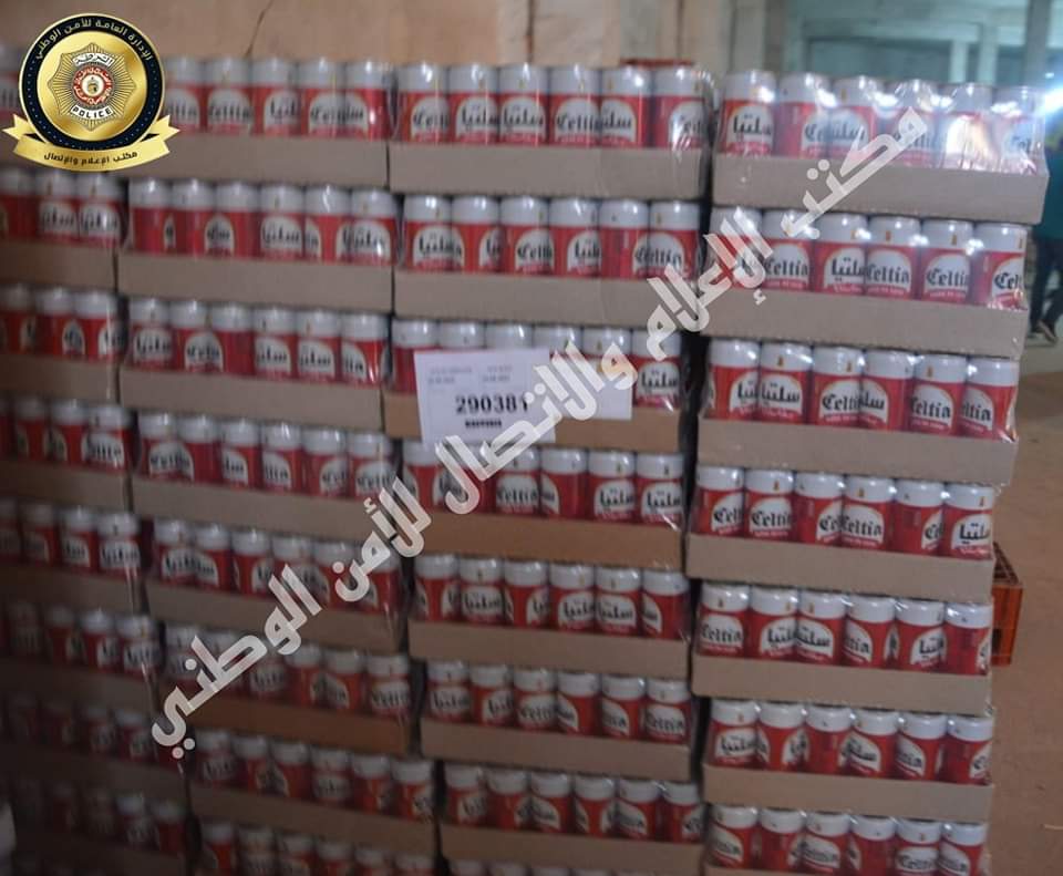 قفصة.. حجز اكثر من 59 الف علبة جعة بمخزن عشوائي