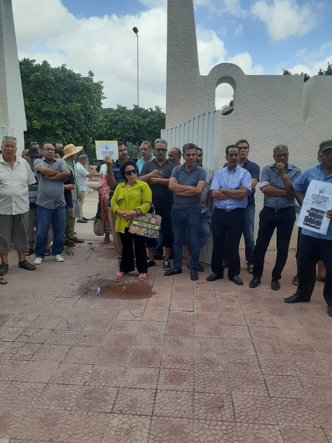 نابل : المربون يحتجون امام مقر المندوبية الجهوية للتربية 2 FB_IMG_1725886929040.jpg