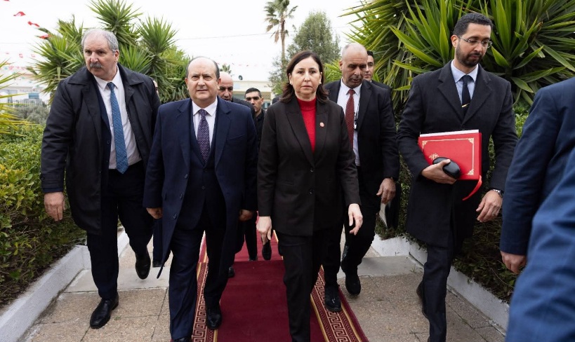 رئيسة الحكومة والوزير الأول الجزائري يشرفان على إحياء  الذكرى 68 لأحداث ساقية سيدي يوسف