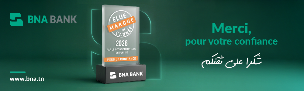 BNA ELUE MARQUE DE L'ANNEE